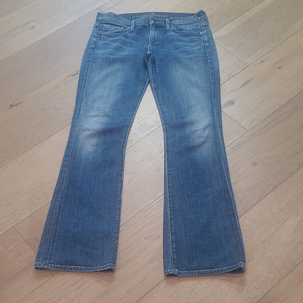 Citizens Of Humanity Jeans Women's sz 27 Bootcut Low Rise Denim Jeans